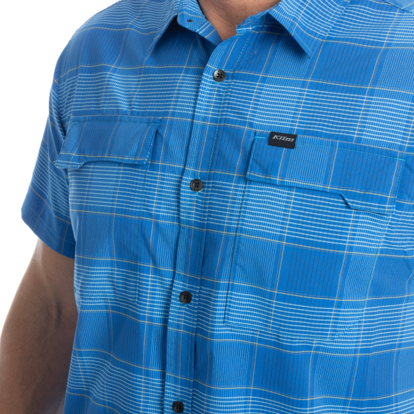 Camasa Klim Taggart Stretch Blue Danube - Dress Blues-7