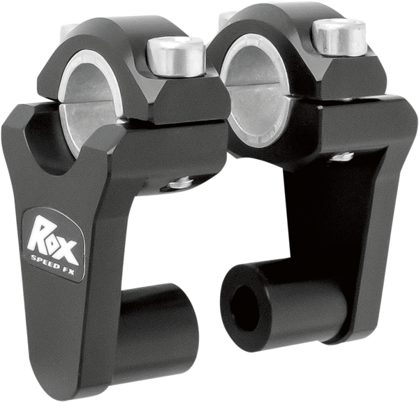 Elite Pivoting Handlebar Risers For 7/8(r) And 1-1/8(r) Handlebars Black, 1, nordicamoto.ro