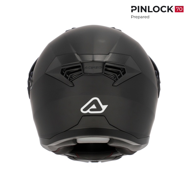 Casca Acerbis Rider Solid Black-0