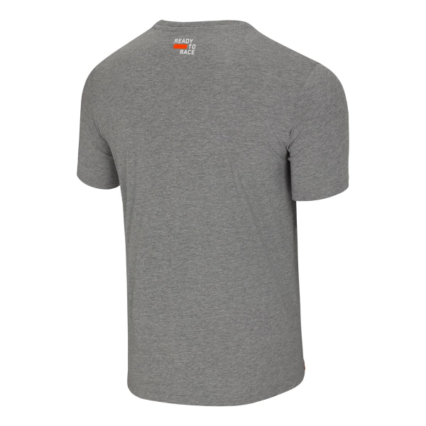 Tricou KTM PURE Dark Grey Melange-0