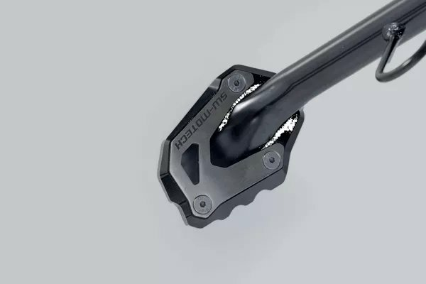 Sidestand Foot Extension Black, Silver -0