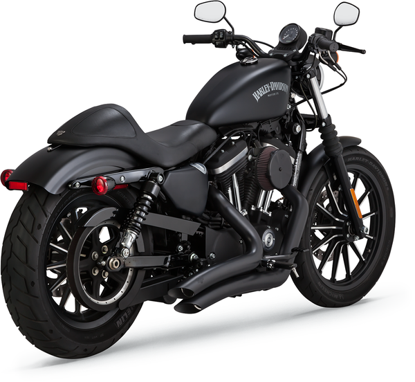 Big Radius 2:2 Exhaust System Black, 2, nordicamoto.ro
