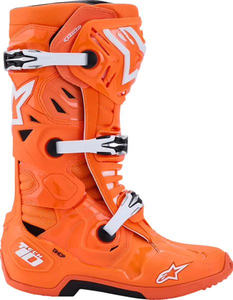 Cizme Alpinestars Tech 10 Supervented Orange-1