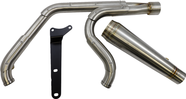 Assault 2:1 Exhaust System Stainless Steel, 3, nordicamoto.ro
