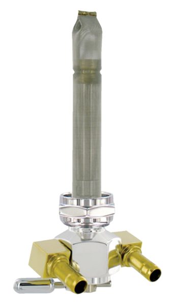 Power-flo Dual Outlet Reserve Fuel Valve Silver, 3, nordicamoto.ro