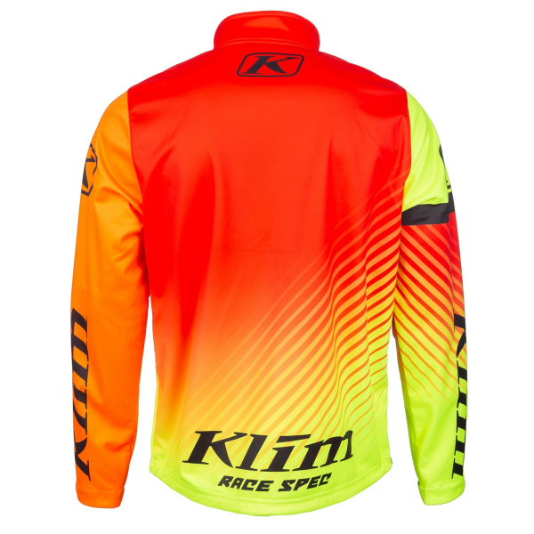 Geaca Klim Revolt Fiery Red - Hi-Vis-1