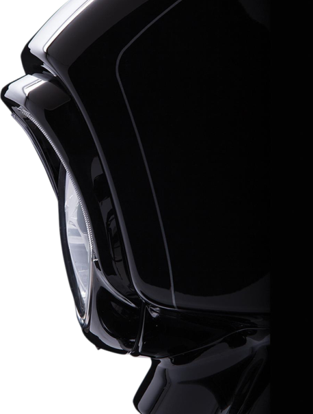 Fang® Headlight Bezels Black, 1, nordicamoto.ro