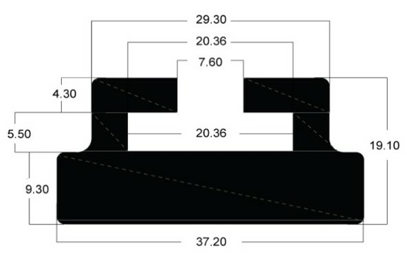 Sno-X Slide Arctic Cat/BRP/Yamaha 42" Black-0