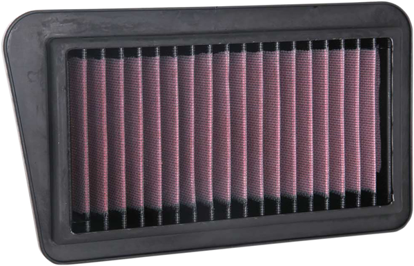 High-flow Air Filter Black, Red, 3, nordicamoto.ro