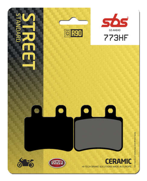 Hf Street Ceramic Organic Brake Pads, 2, nordicamoto.ro