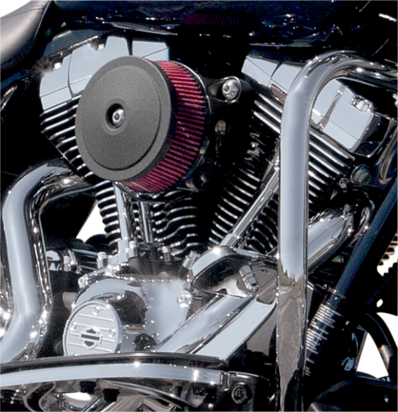 Stealth Air Cleaner Cover Black, 2, nordicamoto.ro