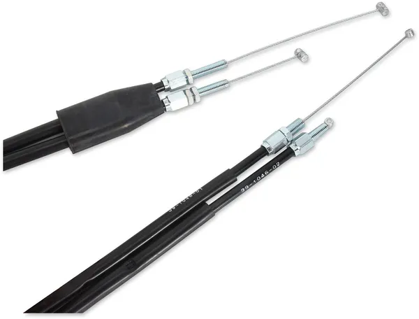 MOOSE RACING Black Vinyl Throttle Cable Black -0