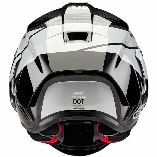 Casca integrala sport ALPINESTARS SUPERTECH R10 CARBON ELEMENT Negru/Argintiu-1