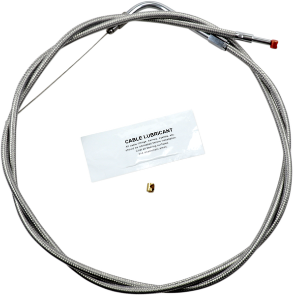 Stainless Steel Throttle/idle Cable Silver +305 mm (12''), 1, nordicamoto.ro