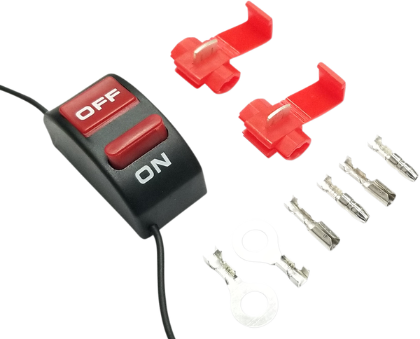 Universal In-line On-off Switch Flat Mount 