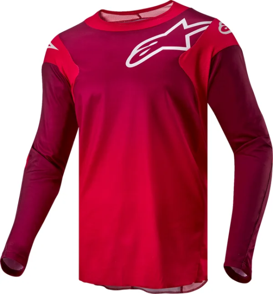 Tricou Alpinestars Racer Hoen Red, 1, nordicamoto.ro