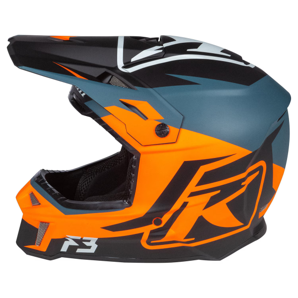 Casca Klim F3 ECE Verge Petrol-10