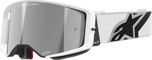Ochelari Alpinestars Supertech Corp Abs Vision White/Gray-3
