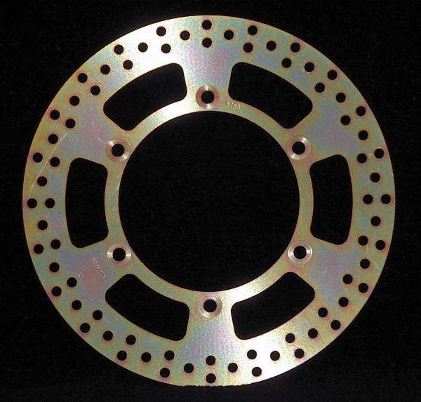Round D-series Fixed Offroad Brake Rotor Gold, Stainless Steel, 1, nordicamoto.ro