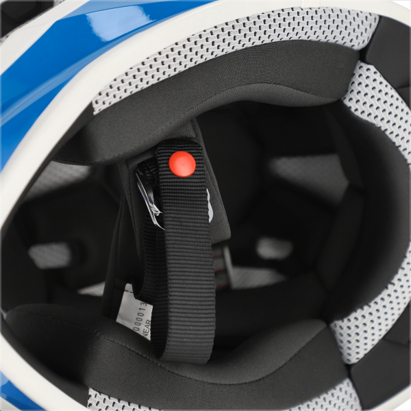 Casca Acerbis Linear 22-06 Solid Color Albastru XXL-2