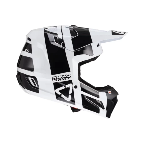 Casca Copii Leatt Moto 3.5 2025 V24 Negru/Alb L, 5, nordicamoto.ro