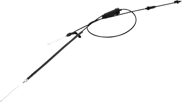 MOOSE RACING Black Vinyl Throttle Cable Black, 2, nordicamoto.ro