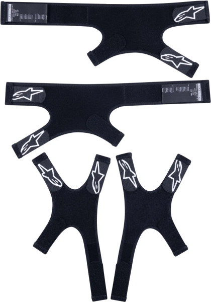 Set Benzi Inlocuire Alpinestars Rk-7 Plasma X-strap Black