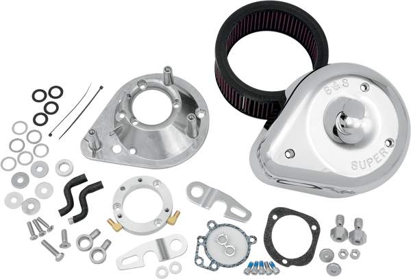 Air Cleaner Kit Silver, 1, nordicamoto.ro