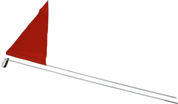 MOOSE RACING Safety Flag Red -1