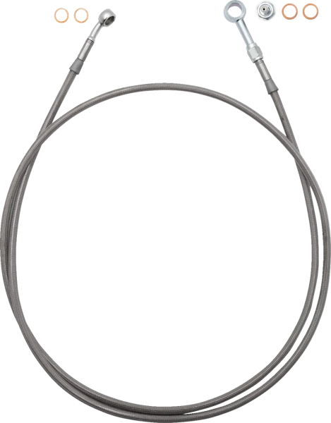 Ez Install Brake Line Stainless Steel, Clear Pvc Coating , 1, nordicamoto.ro