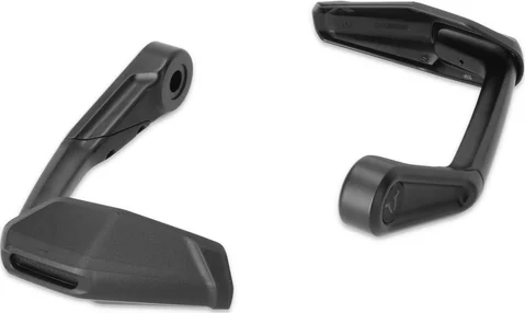 Protecții pentru manete cu protecție împotriva vântului, anodizate, negre, 1, nordicamoto.ro