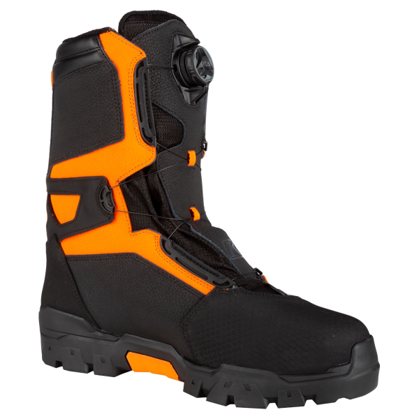 Bocanci Snowmobil Klim Klutch GTX BOA Boot Black-1
