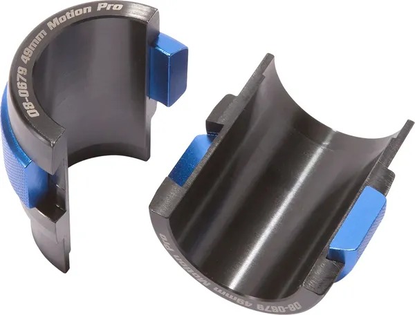 Ringer Fork Seal Driver Anodized, Blue, Silver-2