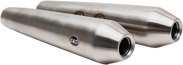 Race Only Stainless Muffler Brushed, 3, nordicamoto.ro