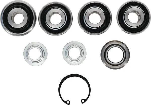 Rear Independent Suspension Linkage Rebuild Kit Black, Silver -1