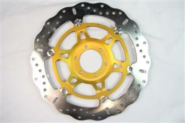 Contour X Series Brake Rotor Gold, Silver, Stainless Steel, 1, nordicamoto.ro
