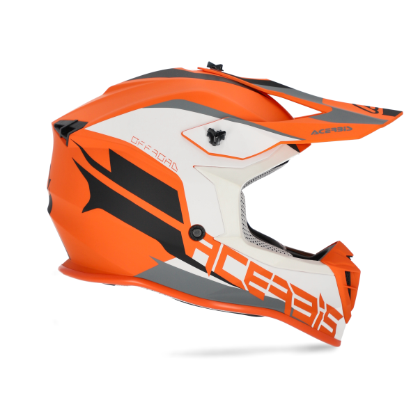 Casca Acerbis Linear Orange/White-3