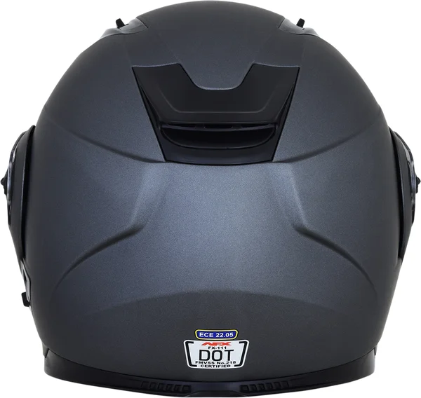 Fx-111 Solid Helmet Gray XL, 4, nordicamoto.ro