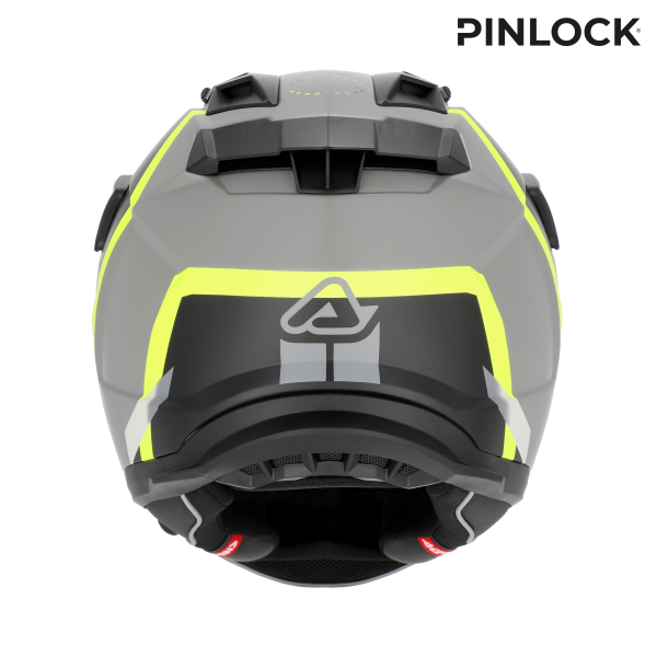 Casca integrala Acerbis Attack Negru/Galben Fluo XXL-5