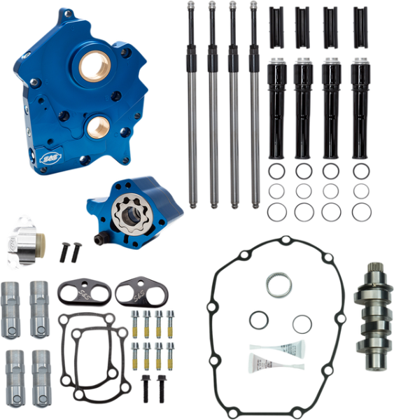 Cam Chest Kit For M-eight Engine Black, Gloss, 1, nordicamoto.ro