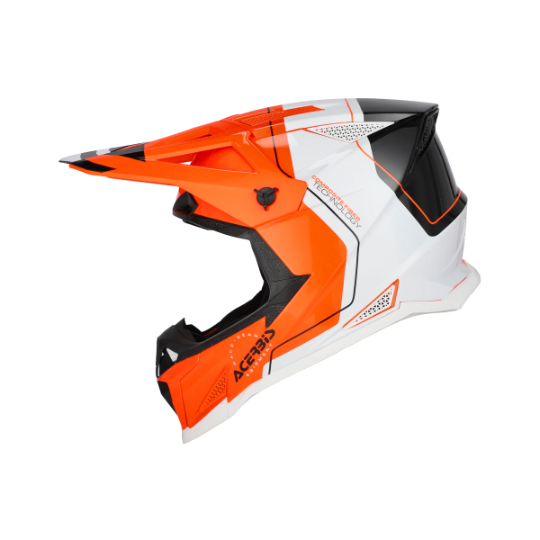 Casca Acerbis T711 Portocaliu Fluo/Negru XXL-9