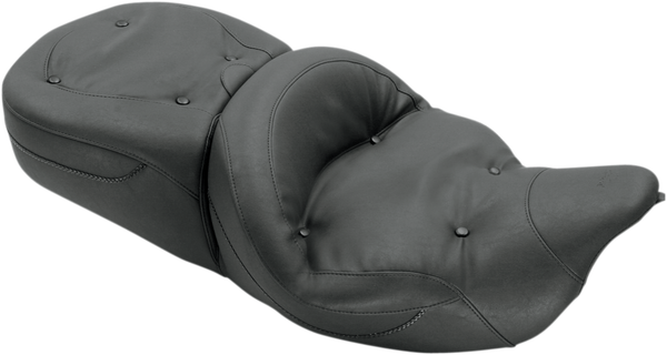 Super Touring 2-up Vinyl Seat Black, 1, nordicamoto.ro