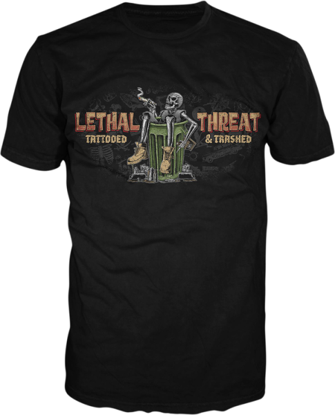 Tattooed & Trashed T-shirt Black 5XL, 1, nordicamoto.ro