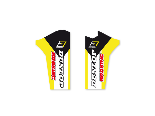 Dream 4 Forkgurd Graphics Black, Red, White, Yellow, 1, nordicamoto.ro