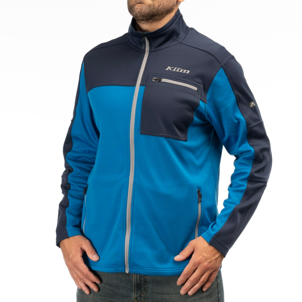 Geaca Snowmobil Klim Glacier Mid Layer Black-11