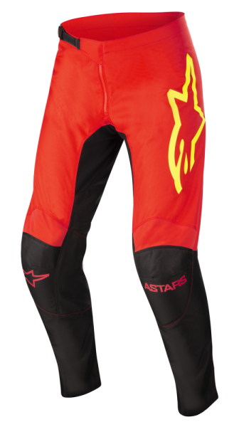 Pantaloni Alpinestars Fluid Tripple Black/Red/Fluo Yellow 50, 1, nordicamoto.ro