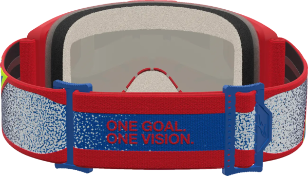 Vision 5 Drag Goggle Red, Blue, 2, nordicamoto.ro