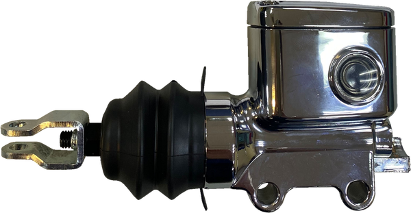 Rear Brake Master Cylinder Chrome, Polished, 1, nordicamoto.ro