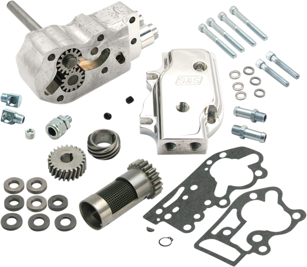 Billet Oil Pump Kit Polished, 1, nordicamoto.ro