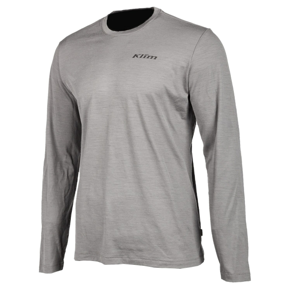 Bluza Klim Teton Merino Wool LS Base Layer Blue-3